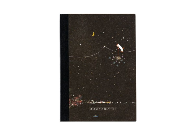Hobonichi Techo Hiroko Kubota_ Hobonichi Graph Notebook A5 - Another night of falling star sparklers - Notatnik w kratkę.jpg