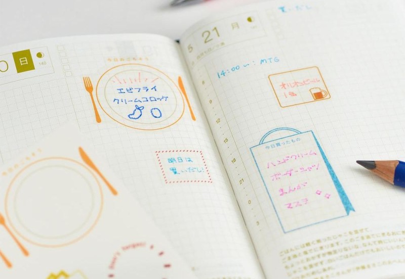 Hobonichi naklejki frame sticker NOTEKA (3).jpg
