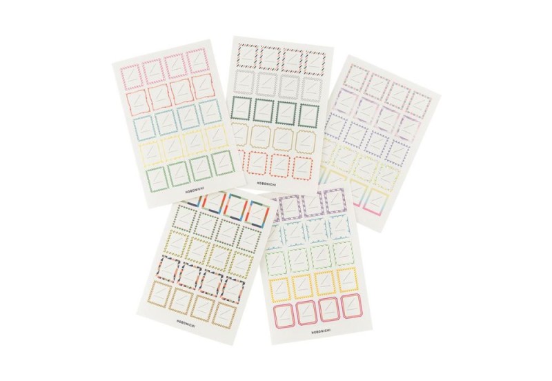 Hobonichi naklejki frame sticker for dates NOTEKA.jpg