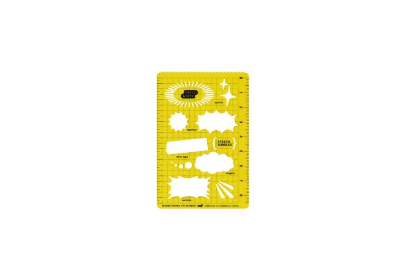Hobonichi Szablon Stencil Speech Bubbles(2).jpg