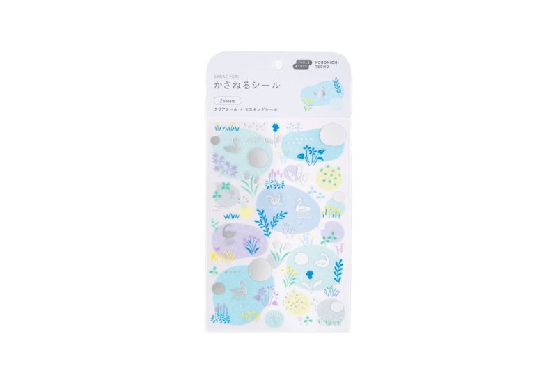Hobonichi Techo Yuri Sanae_ Layering Stickers Naklejki NOTEKA.jpg