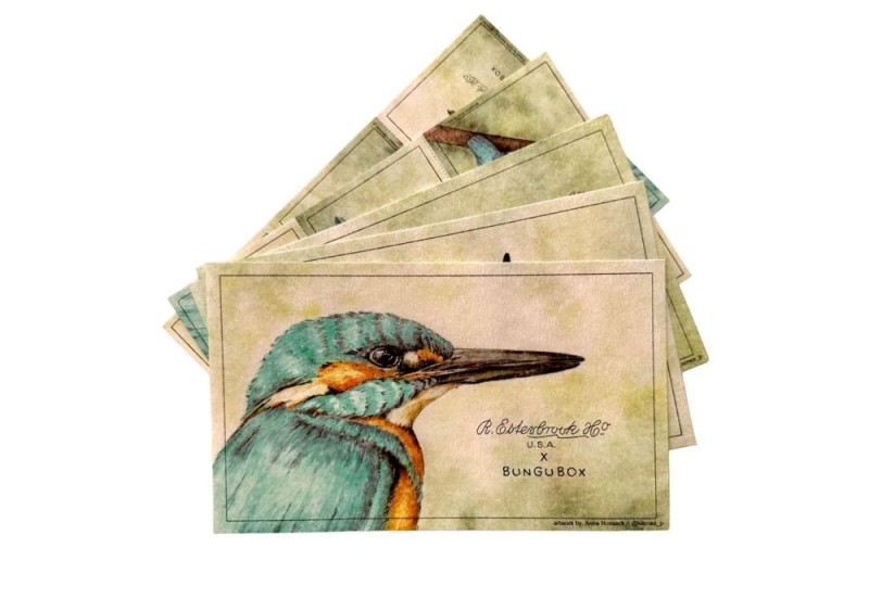 Esterbrook x BUNGUBOX Kingfisher Bibularz NOTEKA.jpg