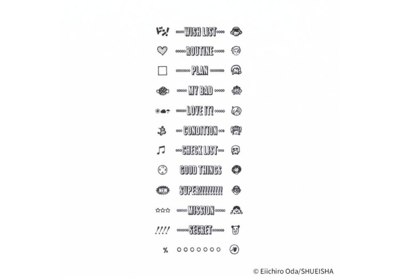 Sanby x Hobonichi Rotating Stamp for the Techo One Piece - pieczątka (5).jpg