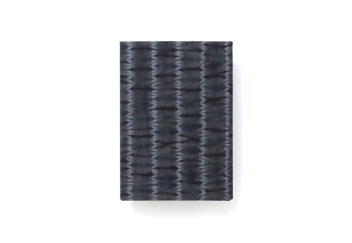 Kakimori Mini Note Cover B7 Y&SONS: Katakai shibori stripe - Okładka na notes 