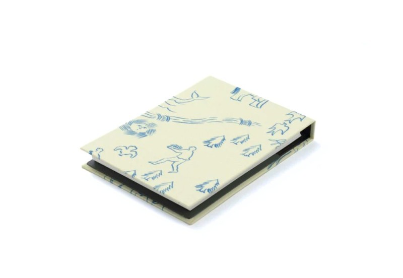 KAKIMORI Mini Note Cover B7 - okładka na notes palmehuset IVORY NOTEKA.jpg