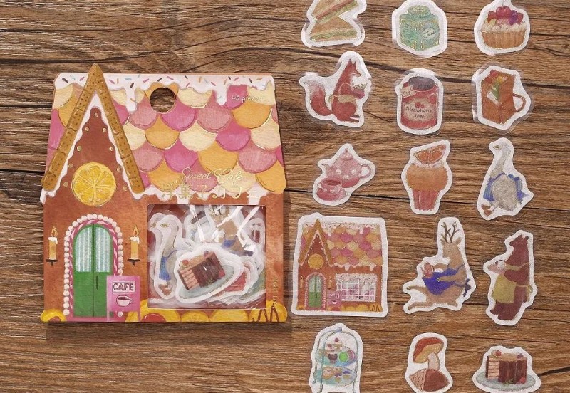 BGM Planner Stickers Flake Seal Naklejki