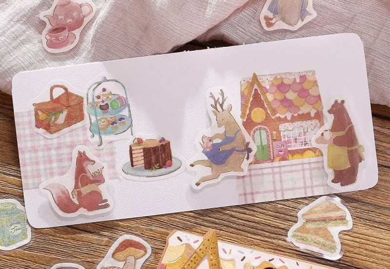 BGM Planner Stickers Flake Seal Naklejki