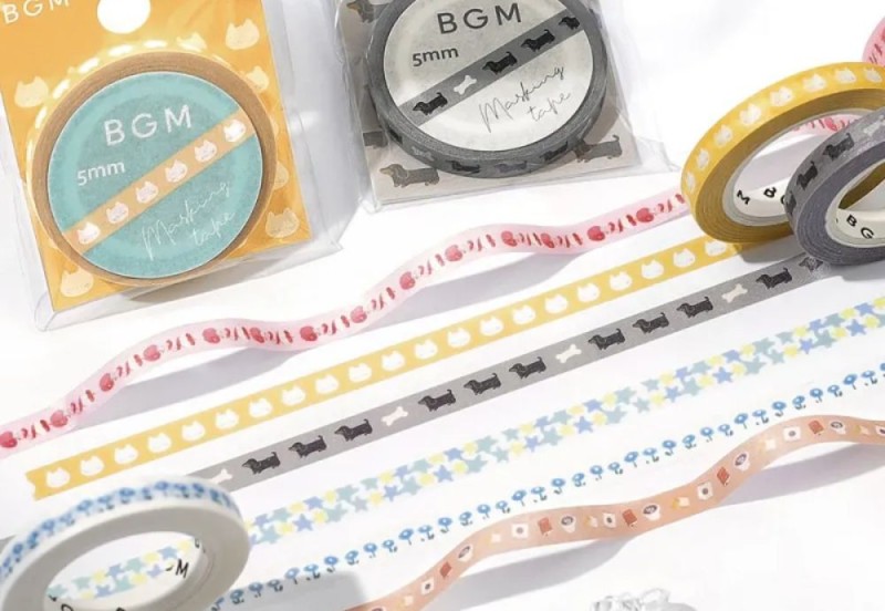 BGM Taśma Washi Peeled apple