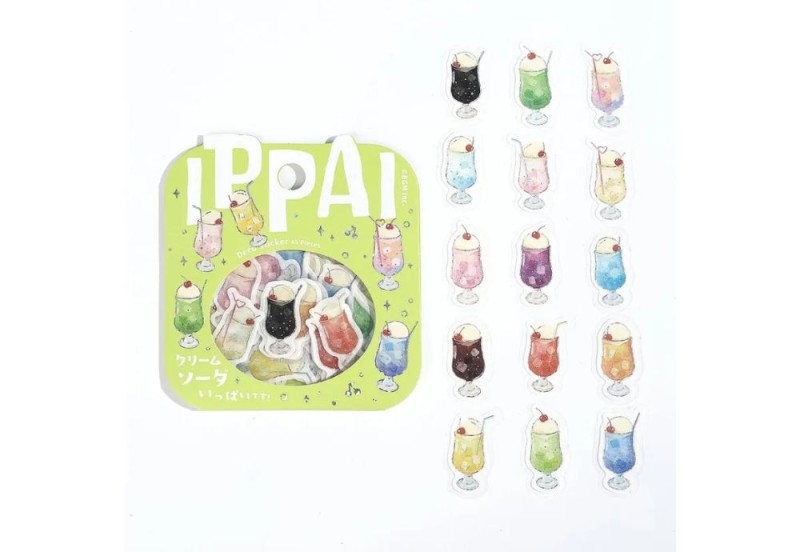 BGM Ippai Flake Stickers Naklejki