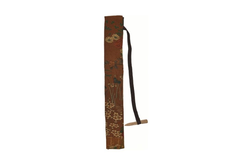 Etui Kimono kwiaty brąz Sailor NOTEKA.jpg