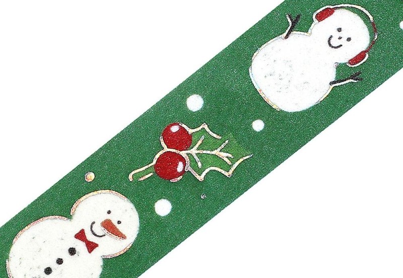 BGM Taśma Washi Christmas Limited Edition: Snowman