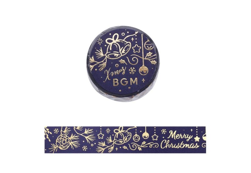 BGM Taśma Washi Christmas Limited Edition: Shining Xmas