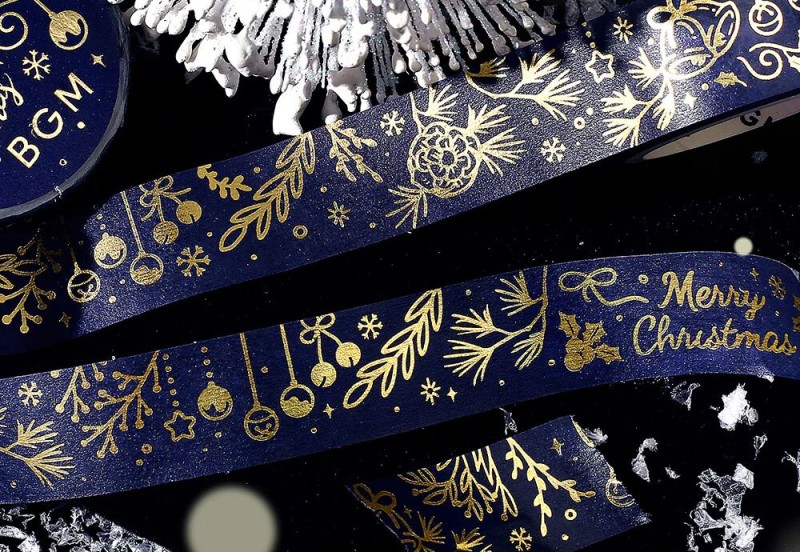 BGM Taśma Washi Christmas Limited Edition: Shining Xmas