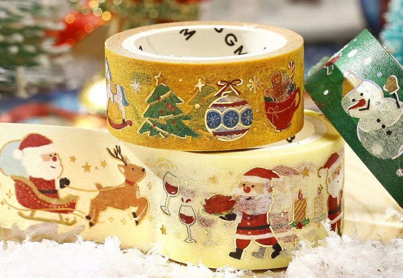 BGM Taśma Washi Christmas Limited Edition: Brooch