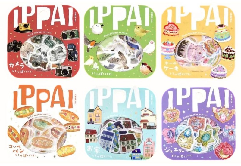 BGM Ippai Flake Stickers Naklejki