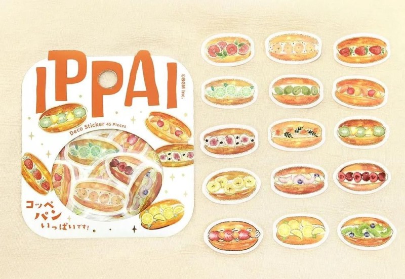 BGM Ippai Flake Stickers Naklejki