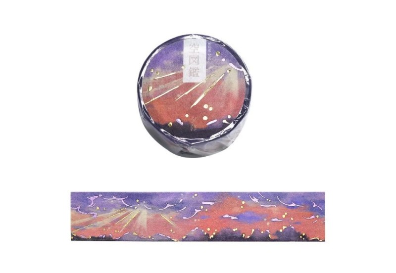 BGM Taśma Washi The Sky of One Day: Evening Dusk