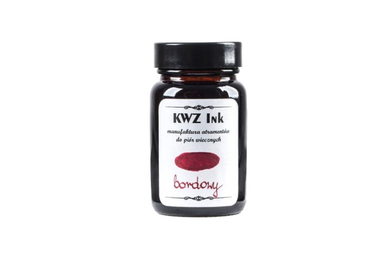 KWZ ink atrament barwnikowy bordowy NOTEKA.jpg