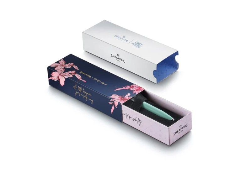 Sheaffer Sentinel Green Chrom Emily in Paris NOTEKA (5).jpg