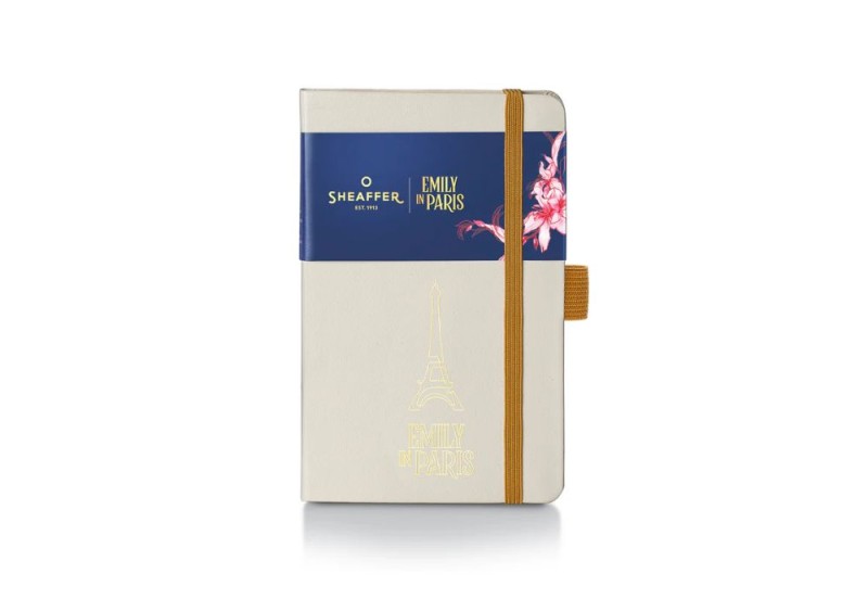 Sheaffer 100 champagne gold Emily in Paris zestaw prezentowy z notesem NOTEKA (6).jpg