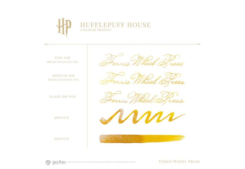 Ferris Wheel Press Atrament Hufflepuff Harry Potter NOTEKA (3).jpg