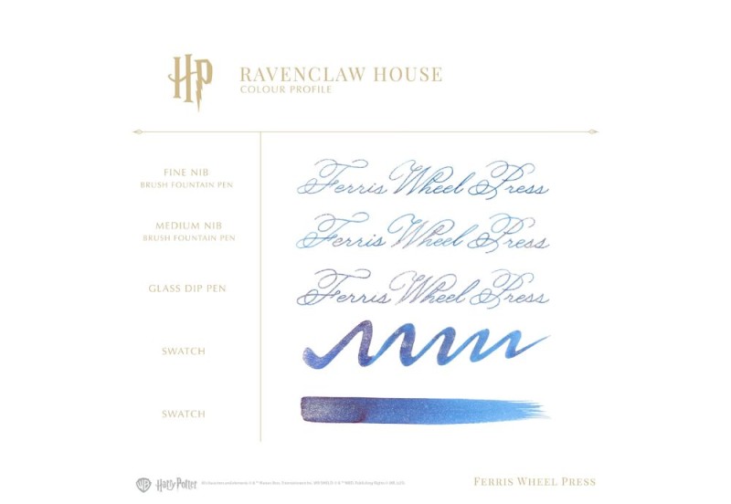 Ferris Wheel Press Atrament Ravenclaw Harry Potter NOTEKA (3).jpg
