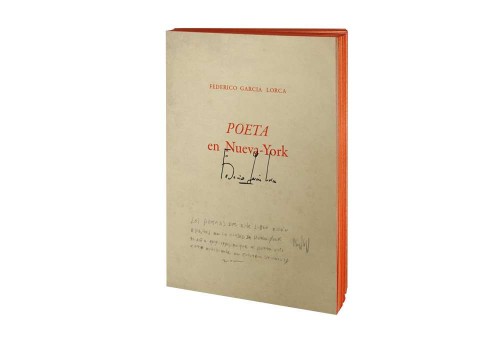 Slow Design Notes Libri Muti Poeta en Nueva York