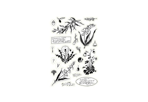 OURS Studio Zestaw stempli - de Fleur Clear