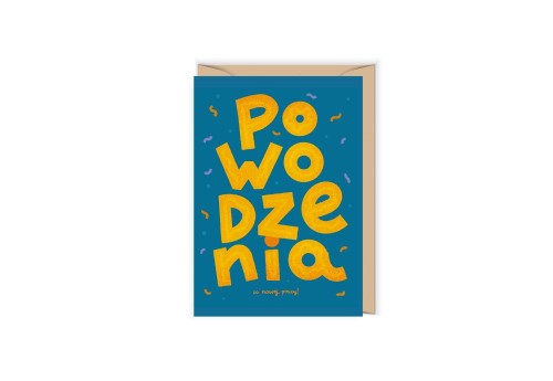 Cudowianki Kartka - Powodzenia w nowej pracy