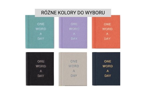 Paperlux Notes One Word a Day - różne kolory