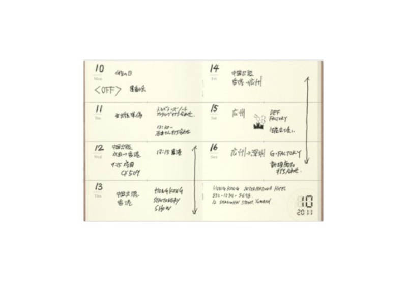 Traveler's Notebook Passport Size 007 kalendarz wieczny NOTEKA (3).jpg