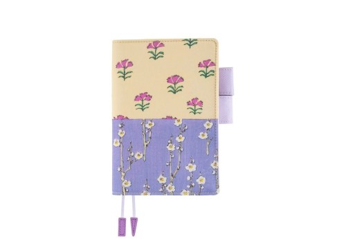 Hobonichi Techo Original A6 Cover: Unsodo Bijutsukai (Plum and Dianthus) - okładka
