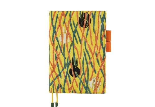 Hobonichi Techo Cousin A5 Cover: Unsodo Bijutsukai (Wild Rabbits) - okładka
