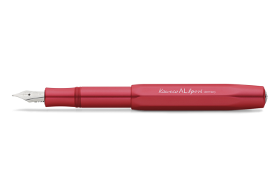 Pióro wieczne Kaweco AL Sport Deep Red (Rozmiar stalówki: F)