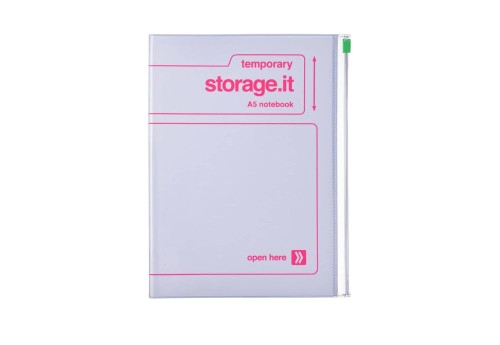 Mark's Japan Storage.it Notes z Kieszonką Biały