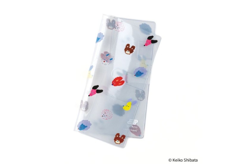 Hobonichi Okładka PVC Keiko Shibata_ Clear Cover for Weeks (Dog Ears Fluttering in the Wind) weeks NOTEKA (3).jpg
