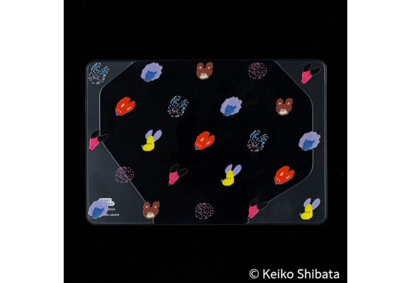 Hobonichi Okładka PVC Keiko Shibata_ Cover on Cover for A6 Size (Dog Ears Fluttering in the Wind) NOTEKA (4).jpg