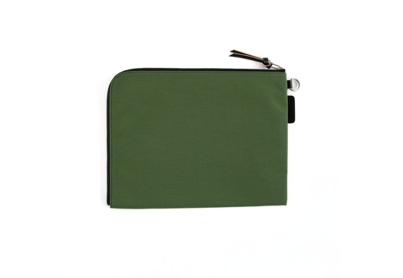 Hobonichi etui tragen flat pouch a5 green NOTEKA (2).jpg