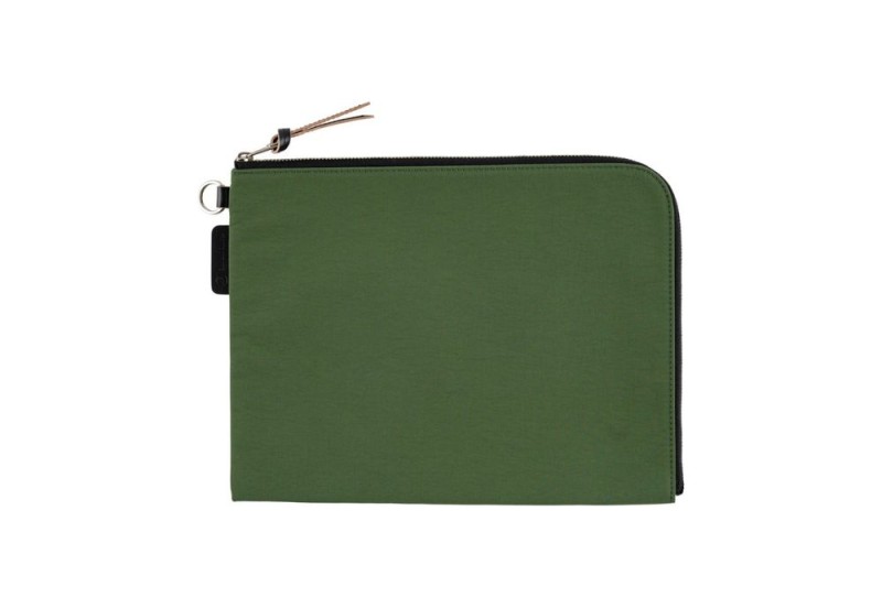 Hobonichi etui tragen flat pouch a5 green NOTEKA.jpg