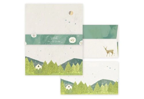 COZYCA Letter Set Zestaw Papeteria: Omori Yuko - Yama