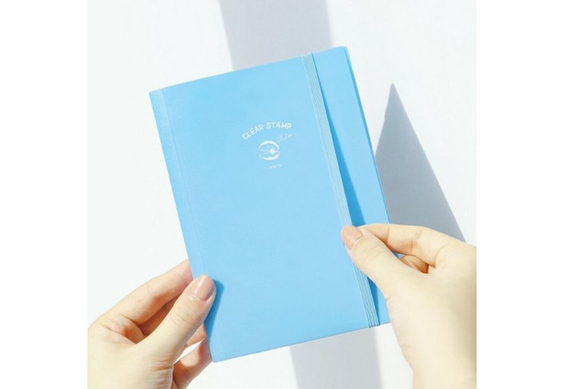 BGM Clear Stamp File Album na przezroczyste stemple - Baby Blue NOTEKA (3).jpg
