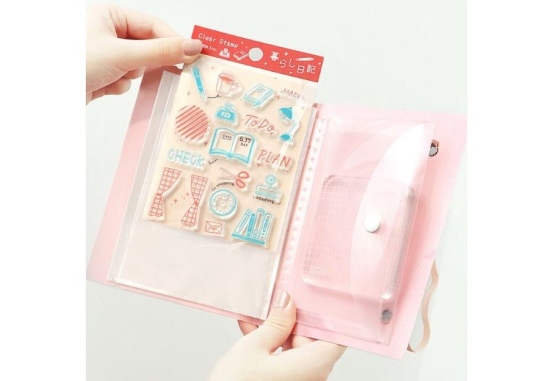 BGM Clear Stamp File Album na przezroczyste stemple - Sakura NOTEKA (3).jpg