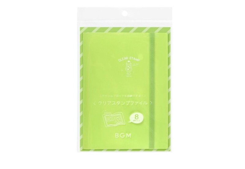 BGM Clear Stamp File Album na przezroczyste stemple - Melon NOTEKA.jpg
