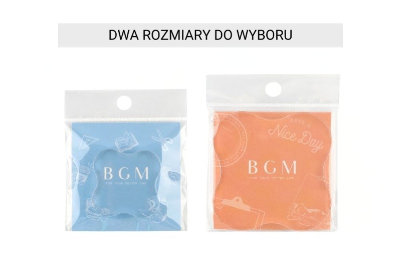 BGM Clear Stamp Acrylic Block Blok akrylowy do stempli NOTEKA.jpg