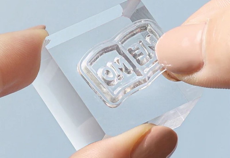 BGM Clear Stamp Acrylic Block Blok akrylowy do stempli kostka NOTEKA (3).jpg