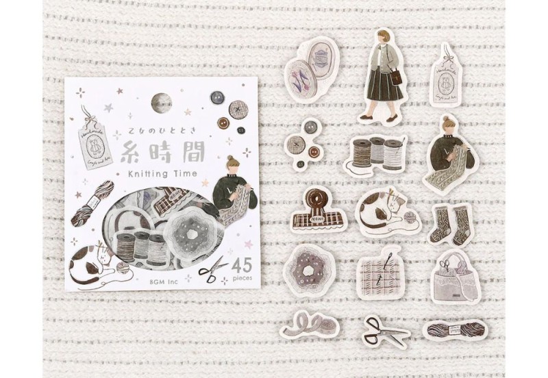 BGM naklejki maiden's moment KNITTING TIME NOTEKA (2).jpg