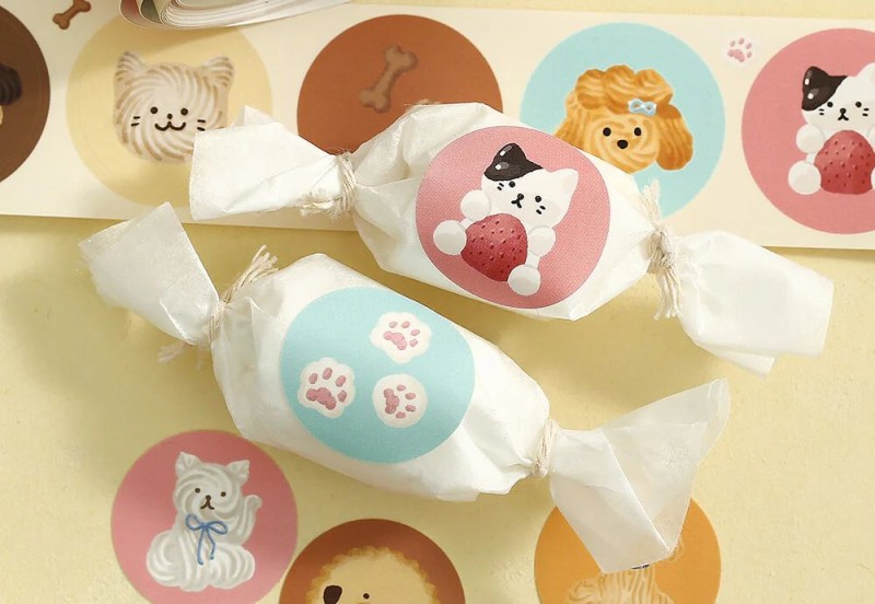 BGM roll sticker naklejki w rolce Fluffy Animals NOTEKA (4).jpg