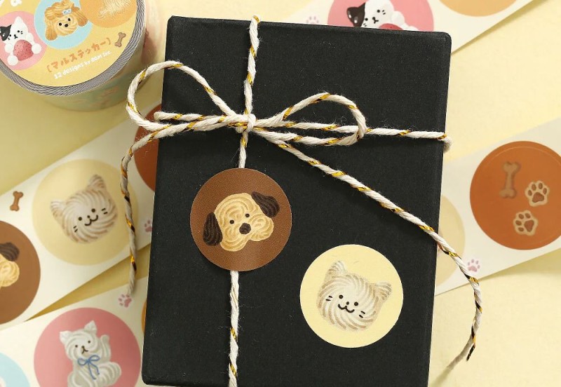 BGM roll sticker naklejki w rolce Fluffy Animals NOTEKA (5).jpg