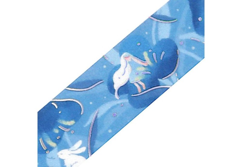 BGM Taśma Washi Flower Story Holographic_ Night NOTEKA (2).jpg