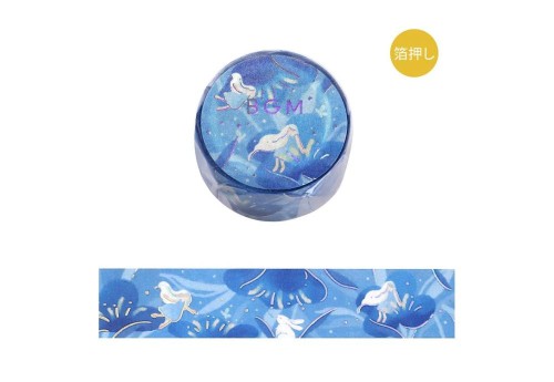 BGM Taśma Washi Flower Story - Night Scent 20 mm